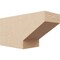 Ekena Millwork 6in. W x 8in. H x 16in. L Clemmons Woodgrain TimberThane Rafter Tail, Primed Tan RFTUR06X08X16CLERCPR - alternate 1